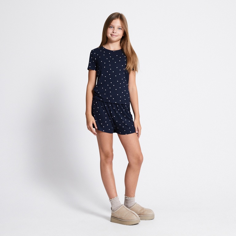 Soft shorts "Hedvig printed star"